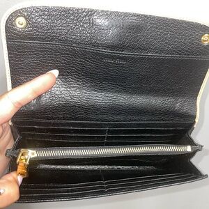 Miu Miu Wallet With Authentication Cards
